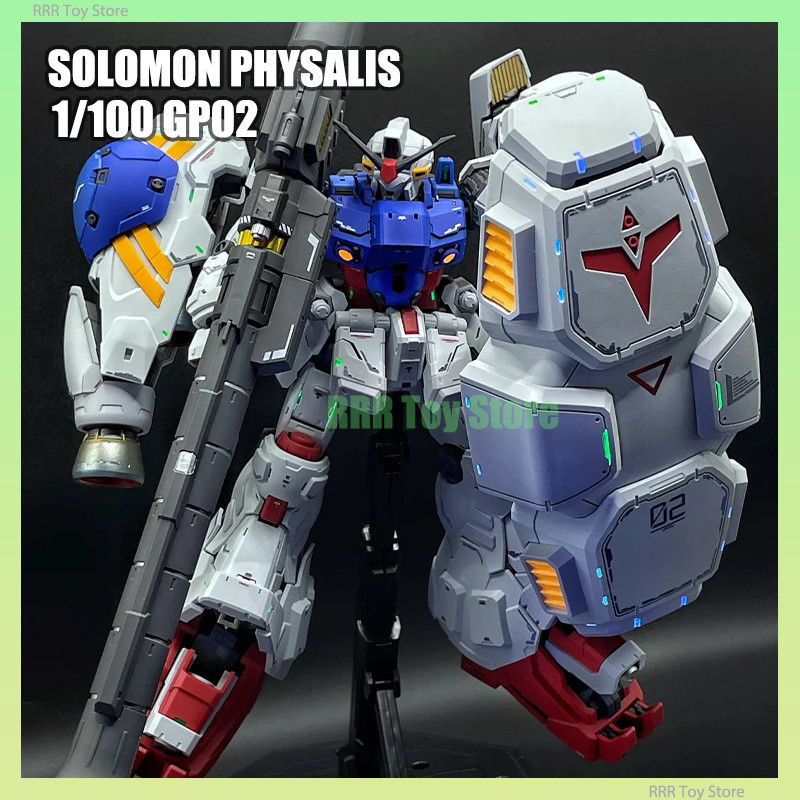 In Stock SOLOMON PHYSALIS MG 1/100 Assembly Model Kit GP02 Sour Berry Multi-layer Skeleton Action