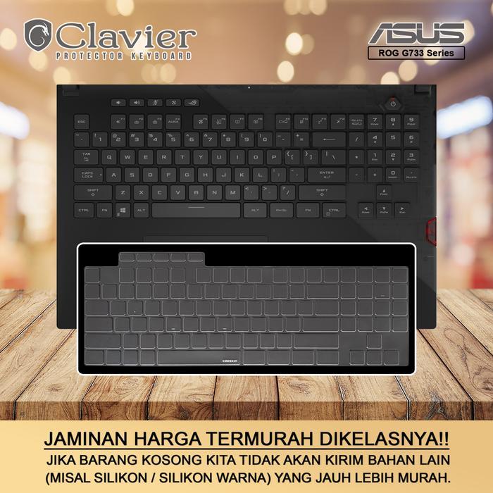 HRG DISKON Keyboard Protector Cover Asus ROG G733 G733Q G733QR G733QS Tpu Cooskin