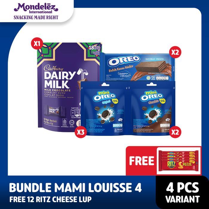 [Bundle Mami Louisse 4] Paket Oreo Dan CadburyBerhadiahRitz