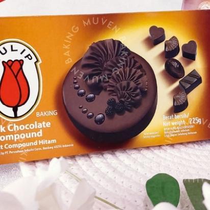 tulip dark chocolate compound