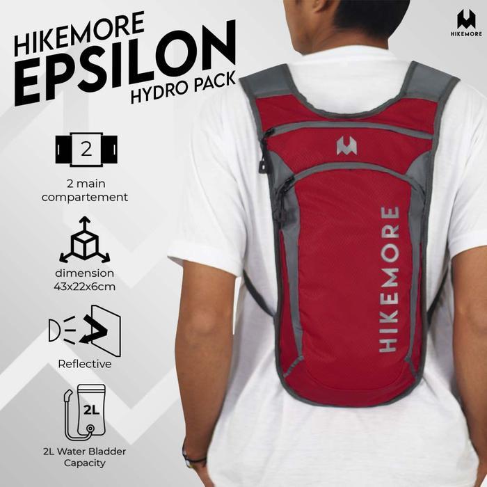 Tas Sepeda Ransel Hydropack Hikemore Epsilon Original