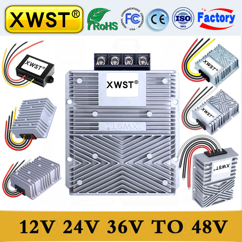 12V 24V 36V to 48V Boost DC DC Converter 10~45V to 48V Voltage Regulators 1~72A Transformer Car