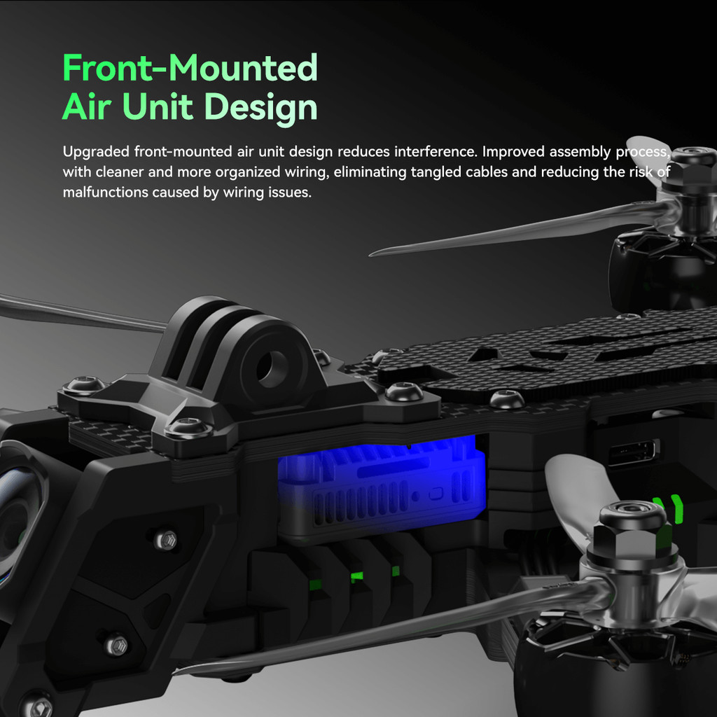 iFlight Nazgul Evoque F5 V3 O4 HD 6S FPV Drone BNF DC/X Dual Geometry Flexible Switching Borg Mini