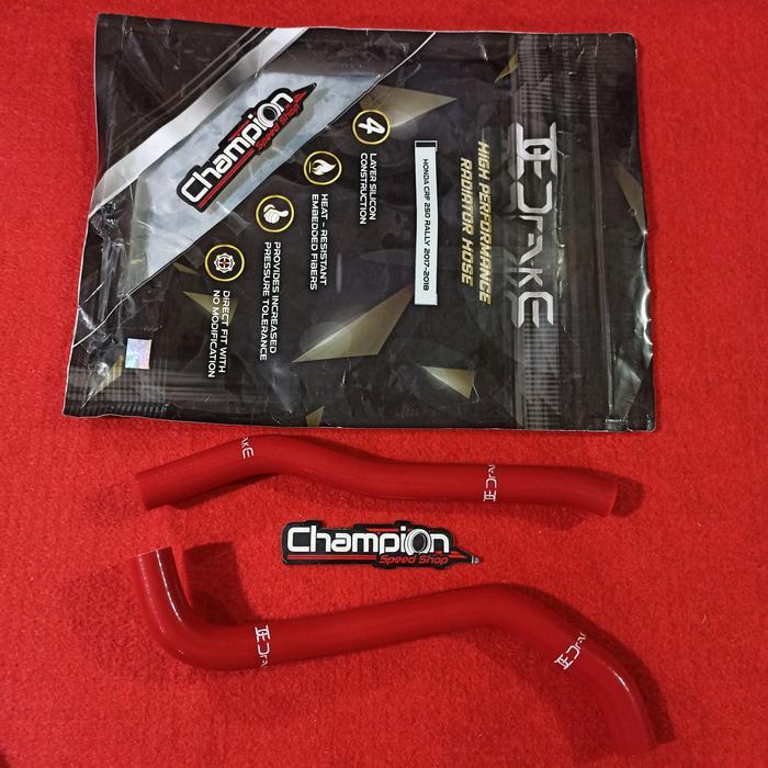 Selang Radiator Silicone Hose Kit Drake Crf250 Crf 250 Rally 2017-2018