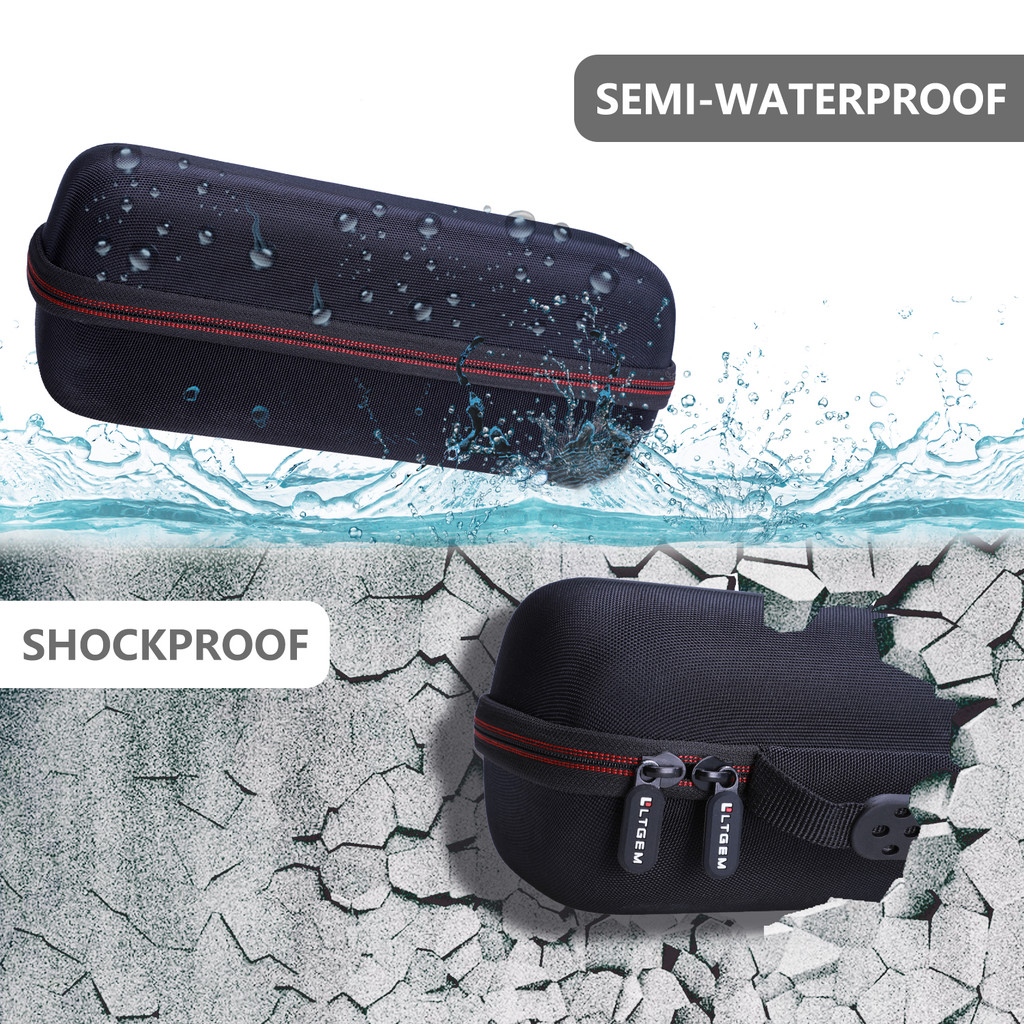 LTGEM Protective Pouch for Sony SRS-XB33 EXTRA BASS Wireless Portable Speaker Travel and Outdoor