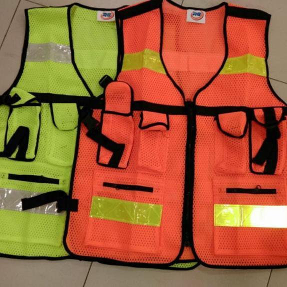 Livia Rompi Kerja Safety IMJ 6 kantong Scotlight Safety Vest