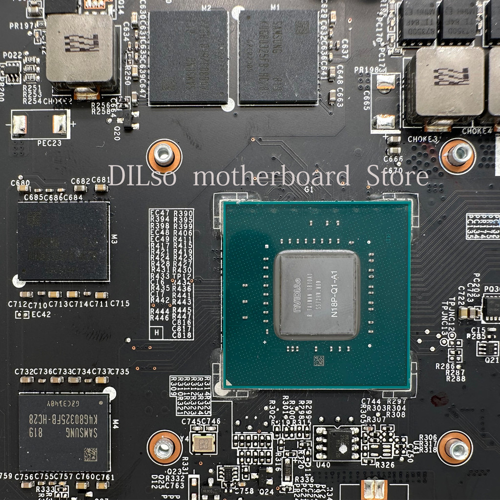 KEFU MS-16P61 Notebook Mainboard For MSI MS-16P6 GL63 Laptop Motherboard W/i5-8300H i7-8750H CPU