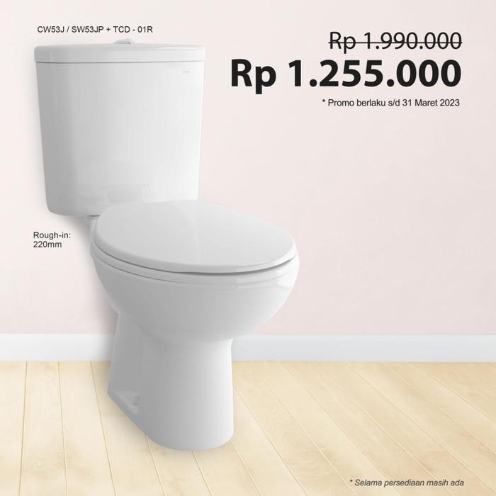 promo closet duduk toto | closet duduk toto termurah