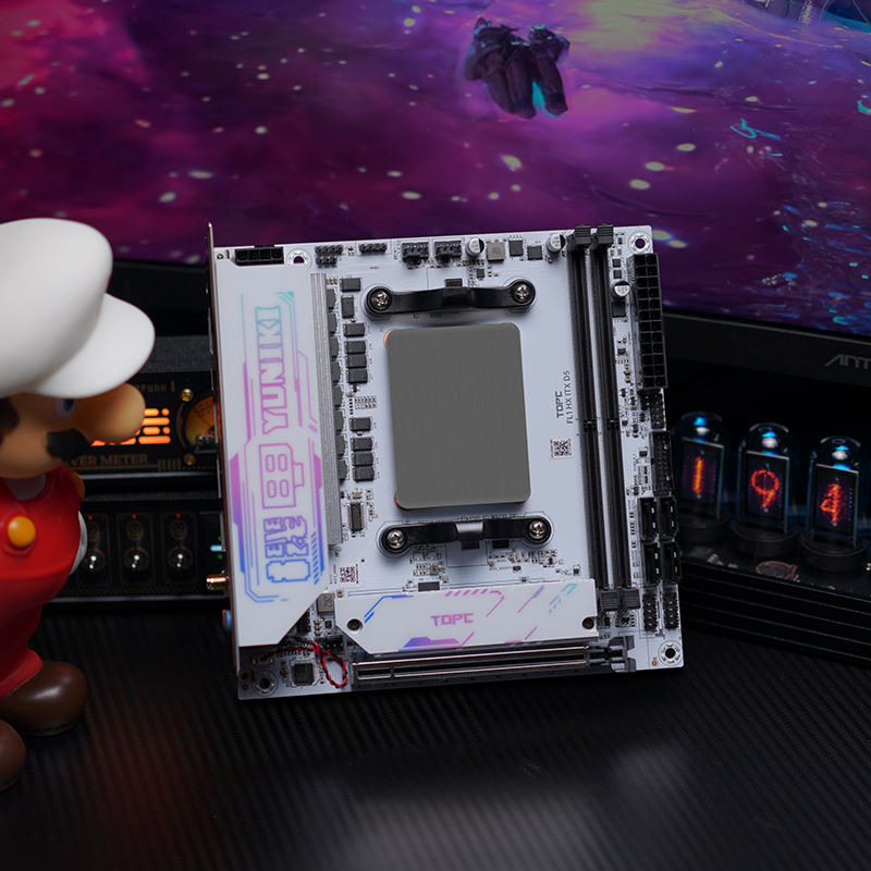 AMD FL1 Ryzen 7 7745HX-es 7845HX-es ITX motherboard DDR5 6200MHz M.2 PCIE4.0 SATA gaming motherboard