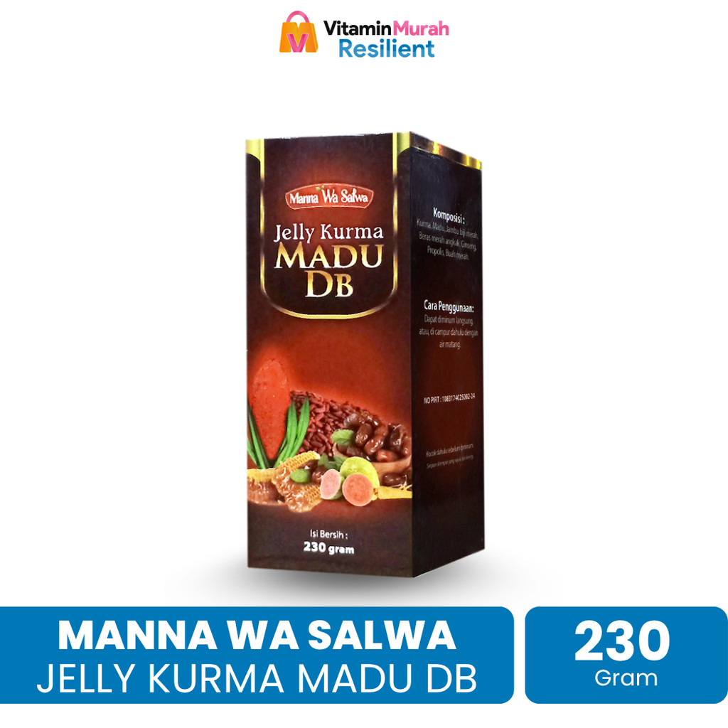 JELLY KURMA MADU DB MANNA WA SALWA ISI 230 Gr