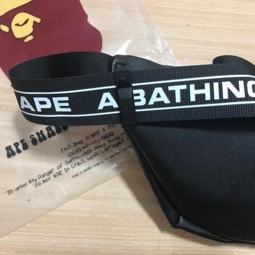 New Bape Waistbag Ss19 Original Waist Bag Tas Pria A Bathing Ape Selempang