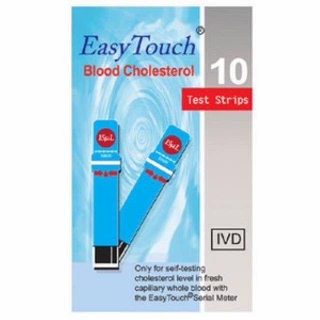 TEST STRIP KOLESTEROL / CHOLESTEROL EASY TOUCH