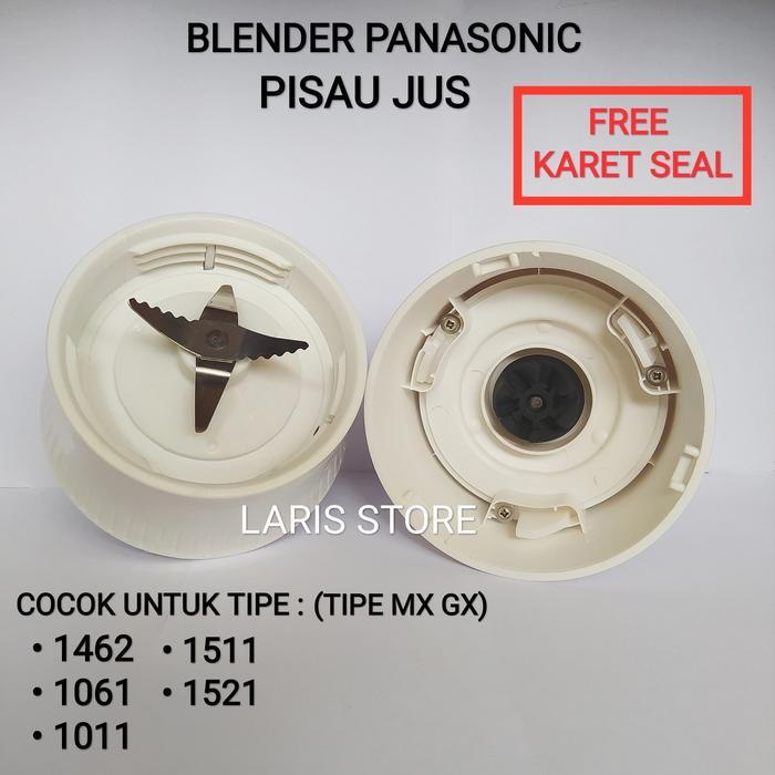 Pisau Mounting Jus + Karet Blender Panasonic MX GX 1462 1061 1011 1511