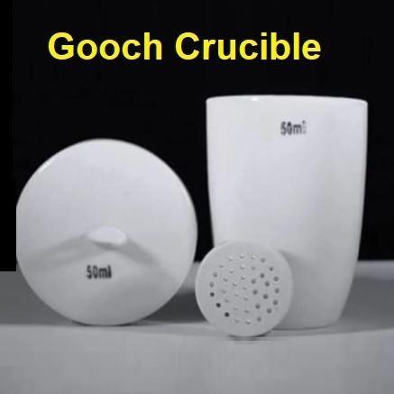 TEREMURAHTERLARIS READY SILAHKAN DIORDER CAWAN KURSIBLE LUBANG (CRUCIBLE GOOCH), 30 ML, PORCELAIN