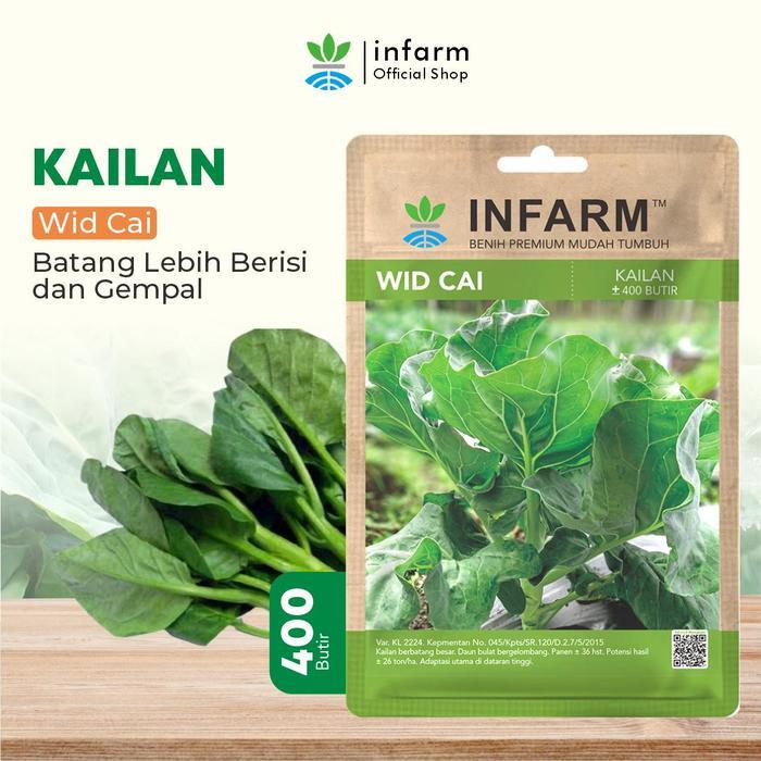 [] INFARM - Benih Unggul Sayuran Infarm Kailan Wid Cai Benih Bibit Sayuran Bibit Tanaman Kailan