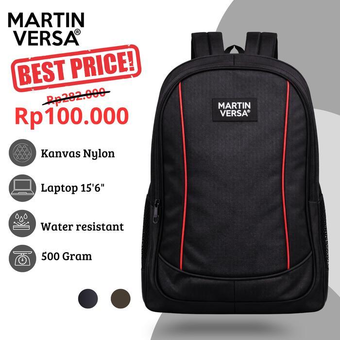 Eiger - Martinversa Tp2 Tas Ransel Pria Backpack Laptop Usb Charger Sekolah Kerja Kanvas Nylon