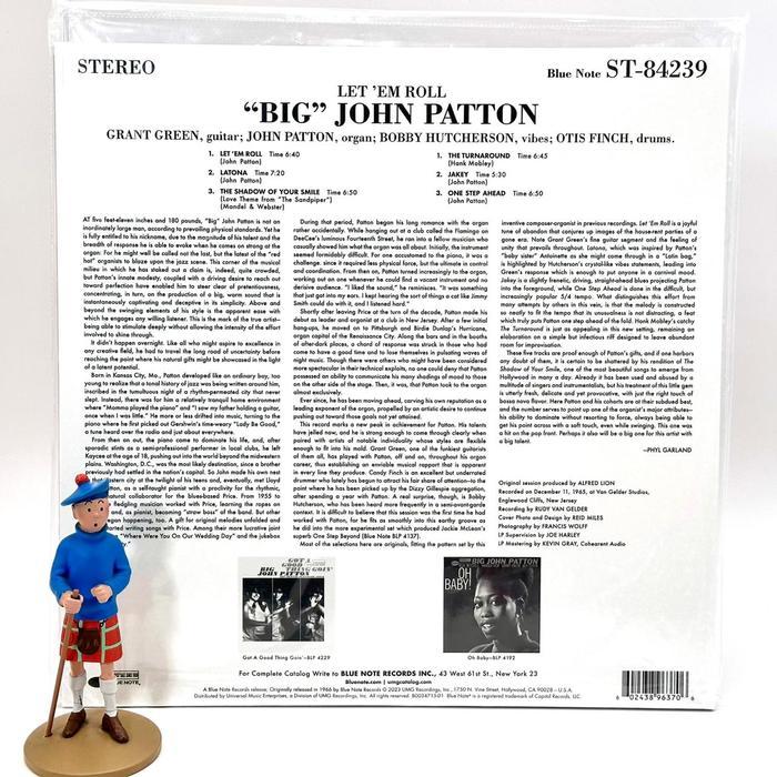 Piringan Hitam / Vinyl Big John Patton - Let 'Em Roll (1Lp,180G,Blck,Blue Note Tone Poet Series)
