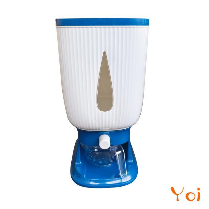 YOI - DISPENSER BERAS 10 LITER / TEMPAT PENYIMPANAN BERAS PLASTIK