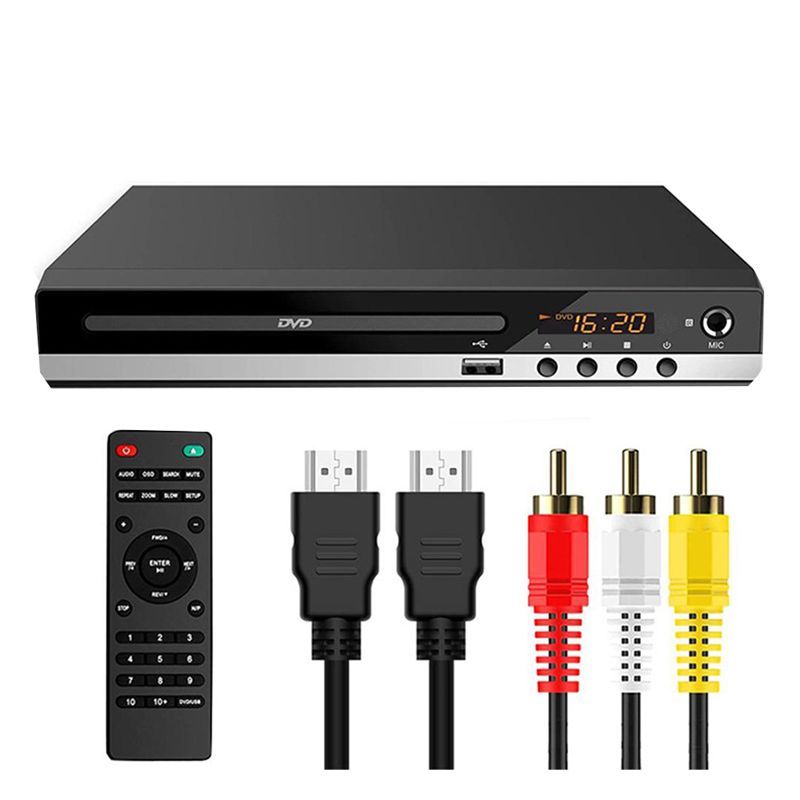 Home DVD Player 1080P DVD Video Player EVD Student CD Player VCD Eye Protection DVD Player Box-AEF7