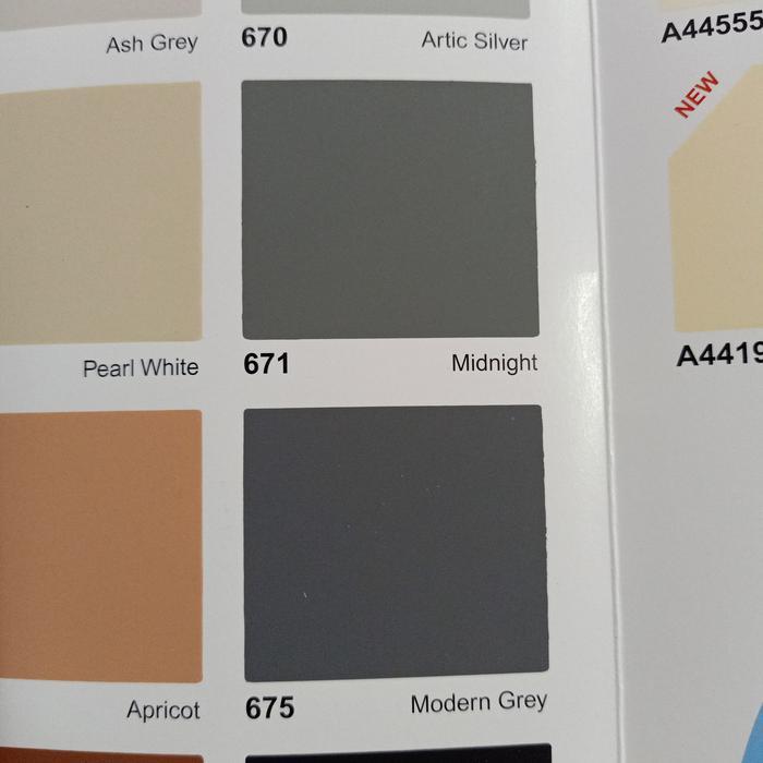 Cat Tembok Avitex 675 Modern Grey Kemasan 1 Kg ( Abu Sangat Tua )