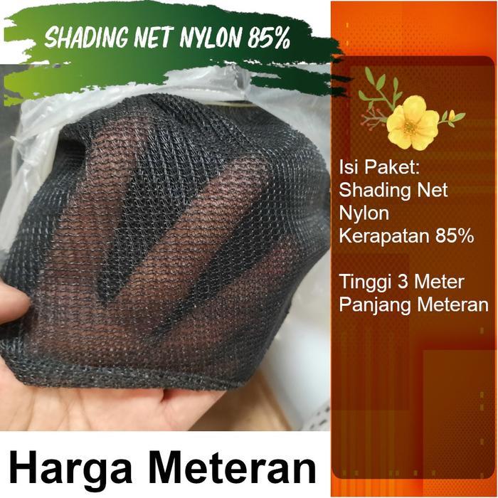 Paranet Nylon / Nilon 85% Lebar 3 Meter Shading Net