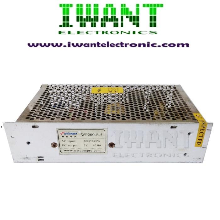 SWITCHING 5V 40A POWER SUPPLY 5V 40A