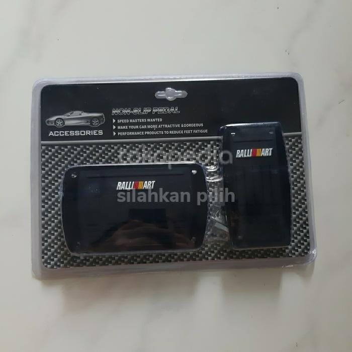 Cuci Gudang Pad Pedal Mobil Matic Universal / Pedal Pad - Rally Art (Matic)