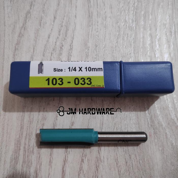 Mata router profil lurus 10 mm straight bit CNC