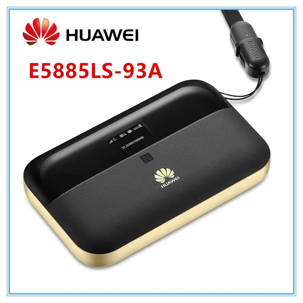 Hot Sale Original Used Huawei E5885Ls-93a Mobile WiFi Pro2 Router RJ45 port 4G+ 6400Mah LTE FDD TDD