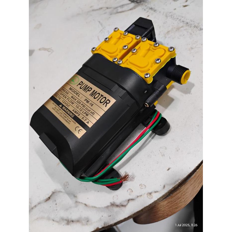 "New" Paket Sprayer Pertanian Dinamo Steam 320Psi Selang 50Meter