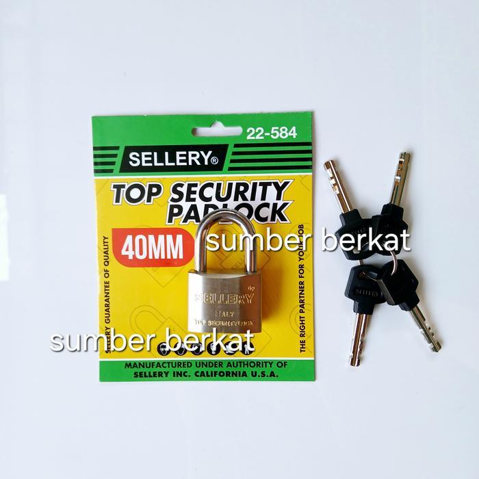 GEMBOK SELLERY 40MM PENDEK , GEMBOK SELLERY 40 MM PENDEK