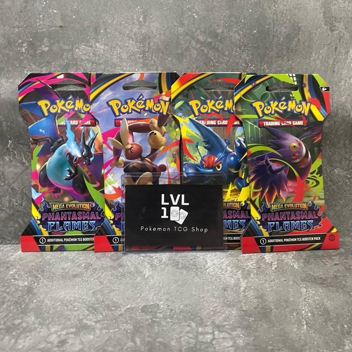 Pokemon Phantasmal Flames Booster Pack Sleeved Kartu Pokemon English - 1 Piece Murah