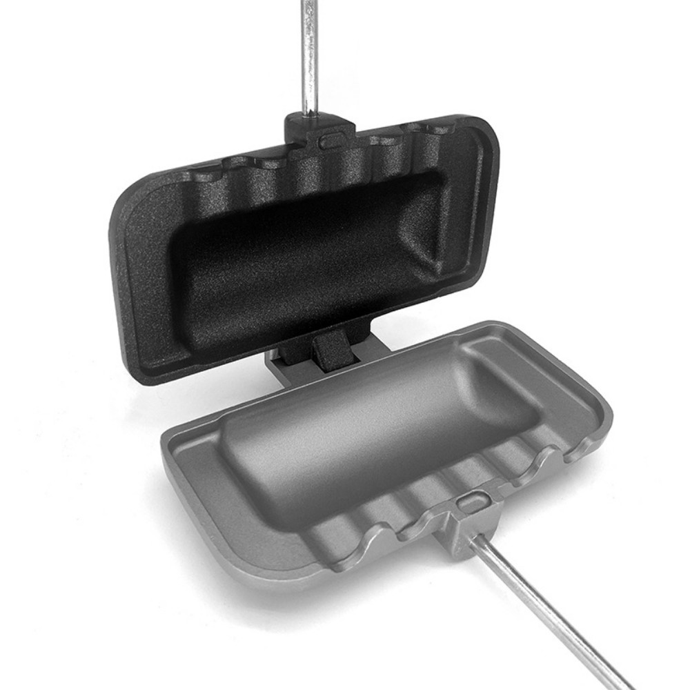 Japanese-style 4w1h Double-sided Sandwich Mold Pot Outdoor Gas Frying Pan Toast Baking Clamp Non-sti