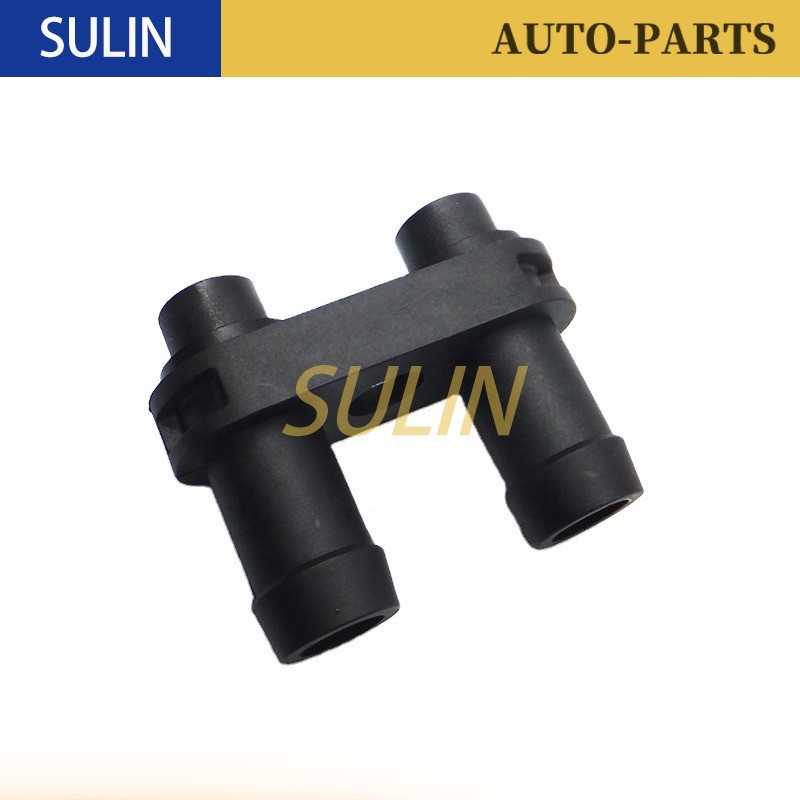 6Q0121065N Auto Cooling System Coolant Thermostat Housing Water Flange Tube For VW FOX Hatchback POL