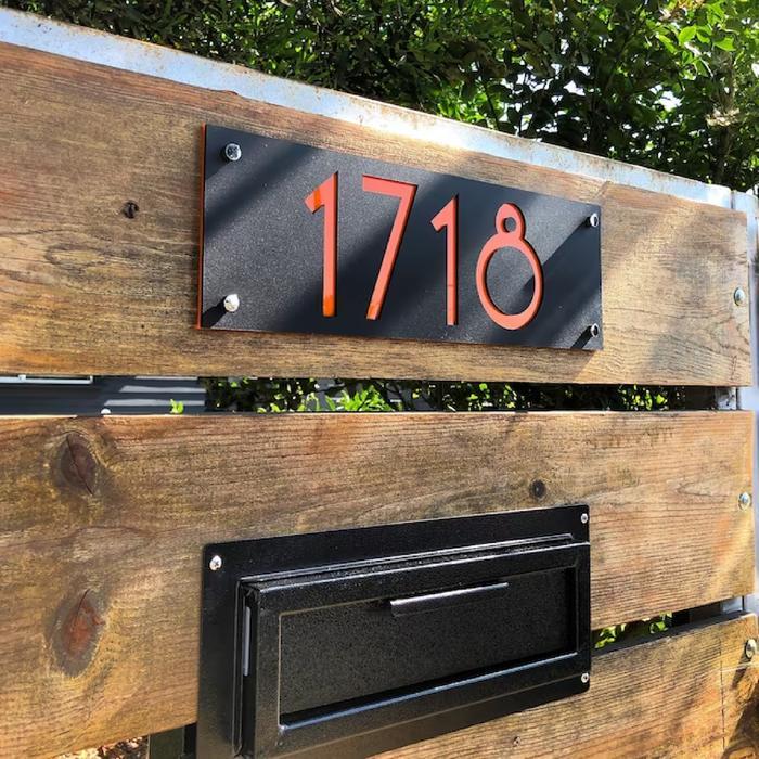 Nomor Rumah Acrylic / Nomer rumah/ Nomor Rumah Unik/ Nomor Rumah Akril