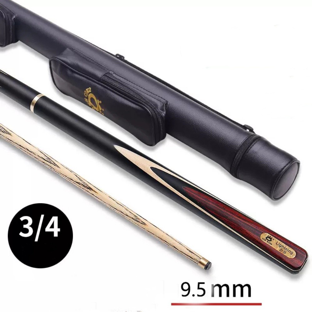 OMIN 57" Lightning White Ash Snooker Billiard Pool Cue Stick 9.5/10/11.5mm