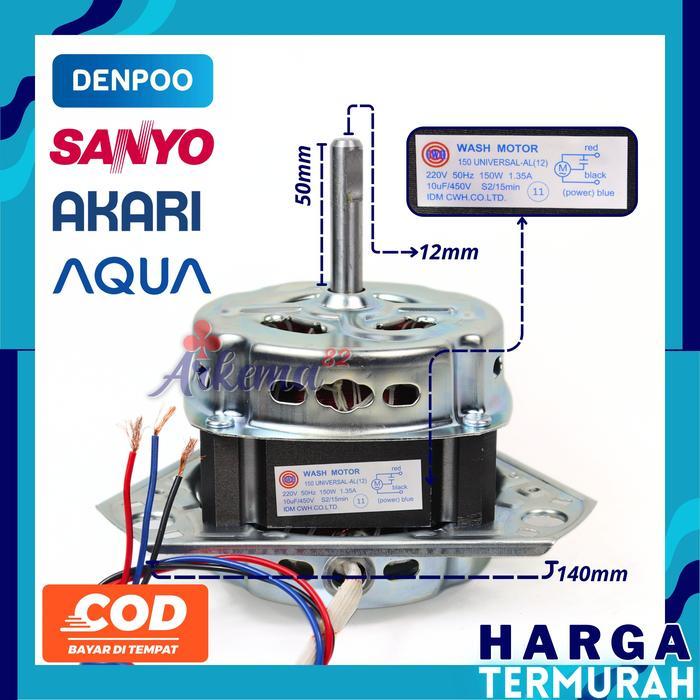 Dinamo Mesin Cuci Lilitan Tembaga Dinamo Wash Dinamo Pecuci Dinamo Pembilas Gulungan Tembaga Premium