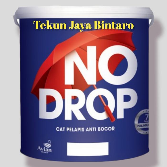 Cat Tembok Waterproofing No Drop Abu Abu Muda 010 (4 Kg)