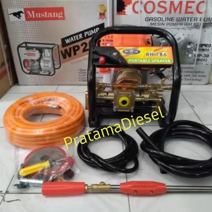 mesin steam portable sprayer 4 tak jet cleaner