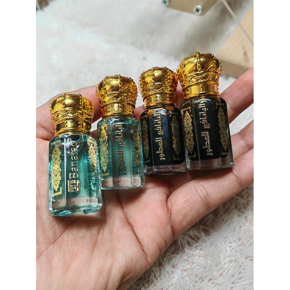[6 ML ARABIAN ]Parfum Elbanafaq 6 ML TANPA BOX Roll On Bibit Murni Kubah Emas Exclusive Premium