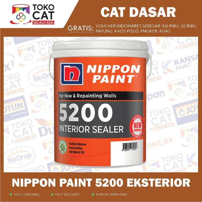 CAT DASAR DINDING NIPPON PAINT 5200 WALL SEALER 25 KG KEMASAN PAIL