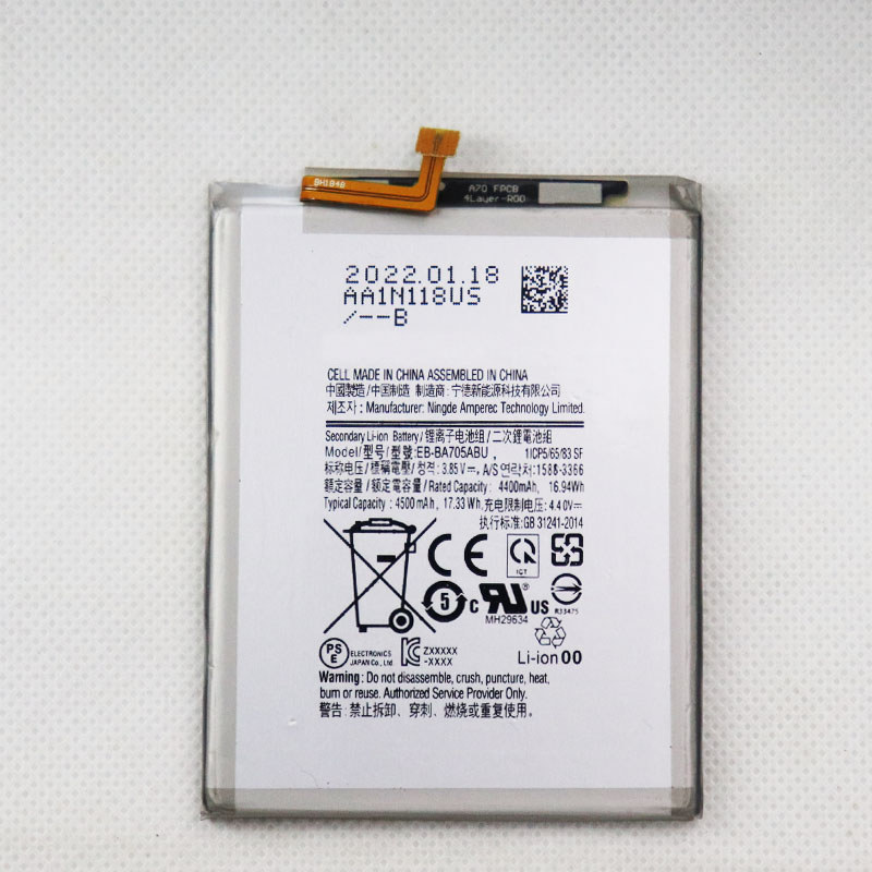 EB-BA705ABU 4500mAh Battery For Samsung Galaxy A70 2019 SM-A705 A705FN SM-A705W SM-A705F A705 A705FN