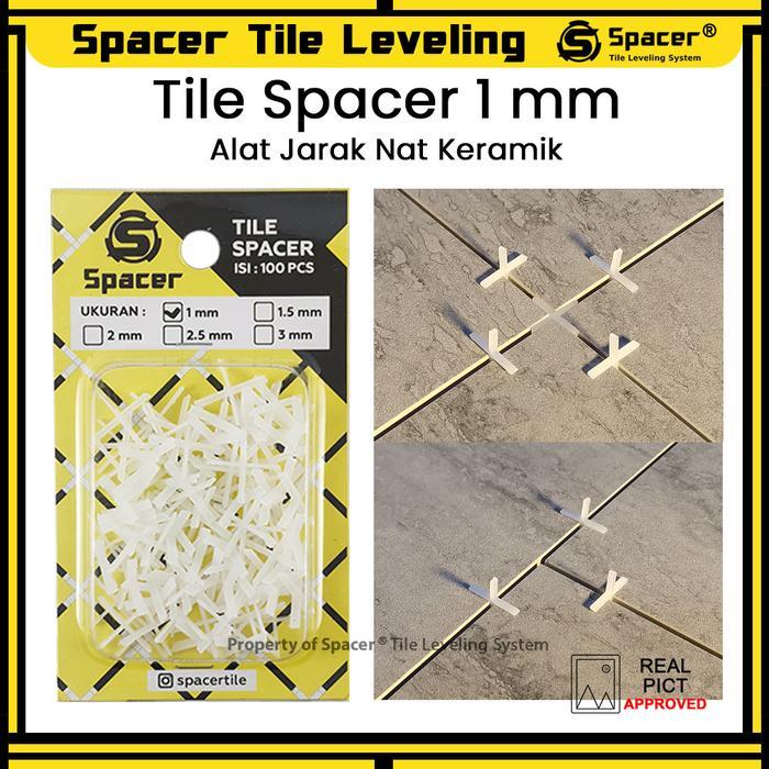1mm Spacer Nat Keramik/ Alat Pengatur Jarak Keramik