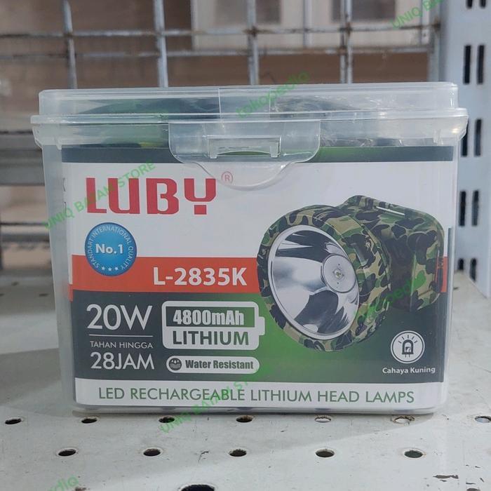 LUBY HEAD LAMP LAMPU SENTER KEPALA 20 W