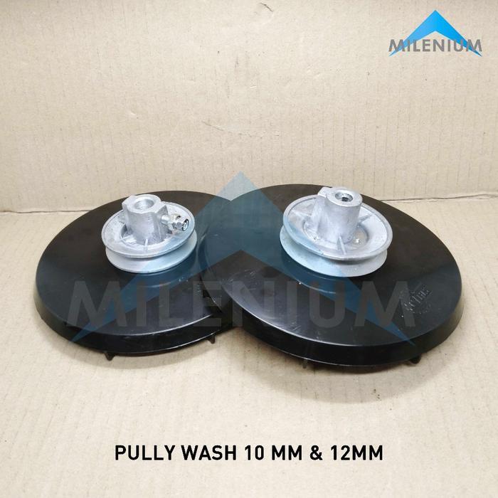 TERLARIS Pully / Puli Wash Dinamo Pencuci 10mm 12mm / Puli Cakram Kipas Dinamo / Impeller Vanbelt