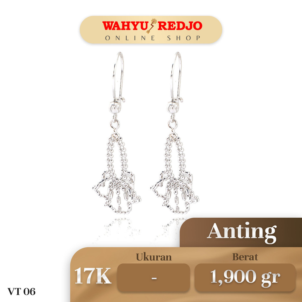 Anting Emas Kadar 17K Wahyu Redjo AN-17K 30189317