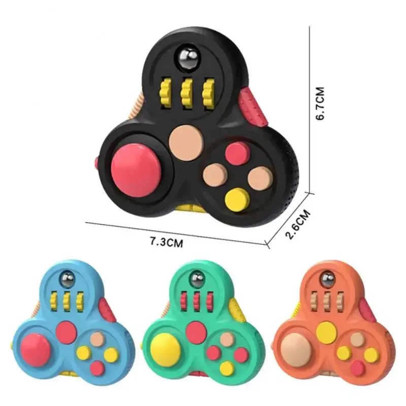 Fidget Pad 10 in 1 Fidget Toys Antistress Fidget Pack Superior Spinner Figet Toys Hand Busy Pad