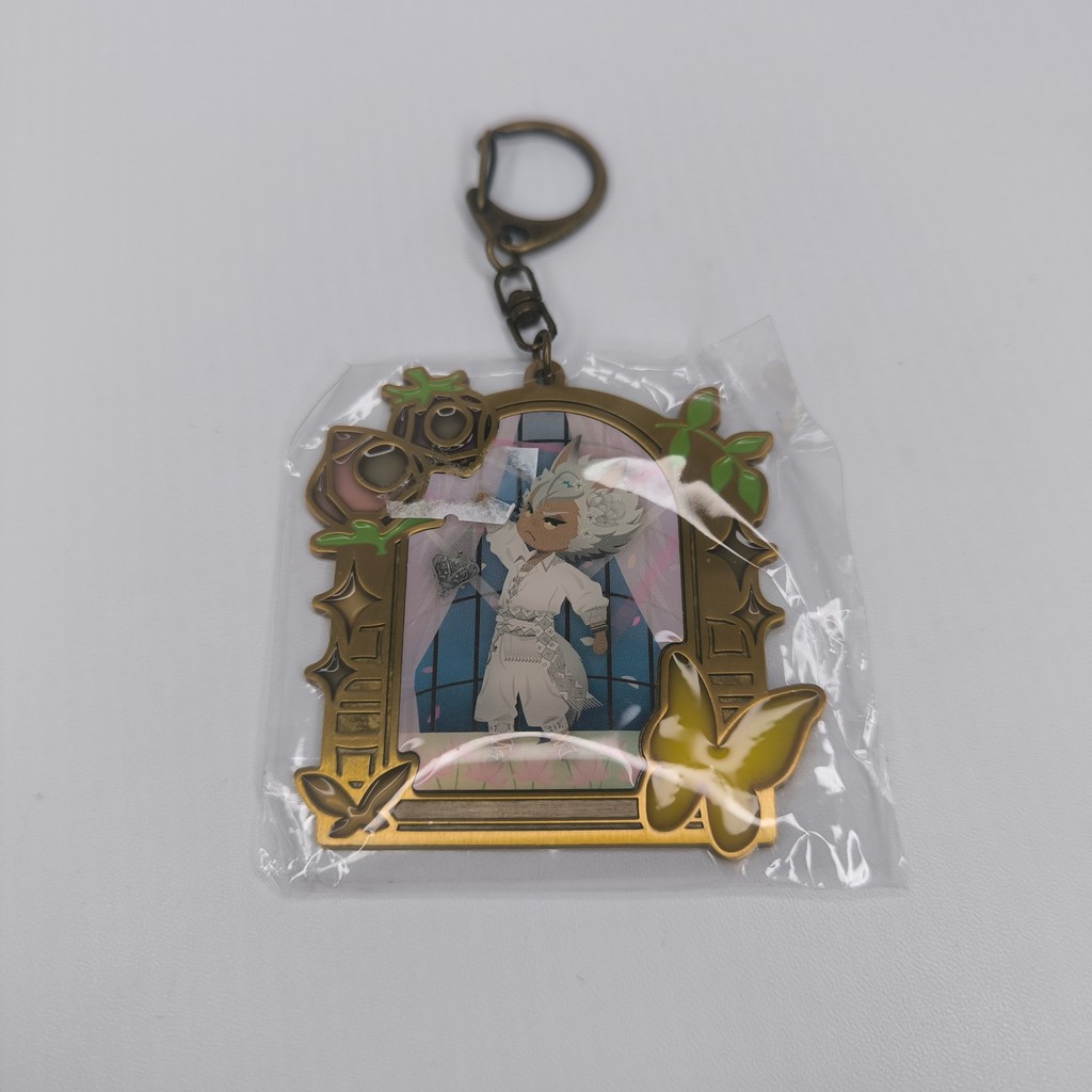 Metal Strap Keychain Frame Disney Twisted Wonderland Jack Howl