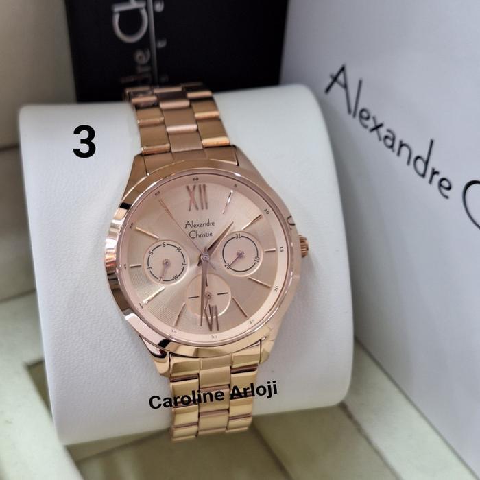 Jam Tangan Wanita Alexandre Christie Ac2796 / Ac 2796 Original Garansi Resmi
