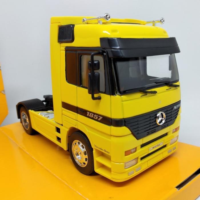TEREMURAHTERLARIS READY SILAHKAN DIORDER DIECAST KEPALA TRUK MERCEDES-BENZ ACTROS WELLY SUPER